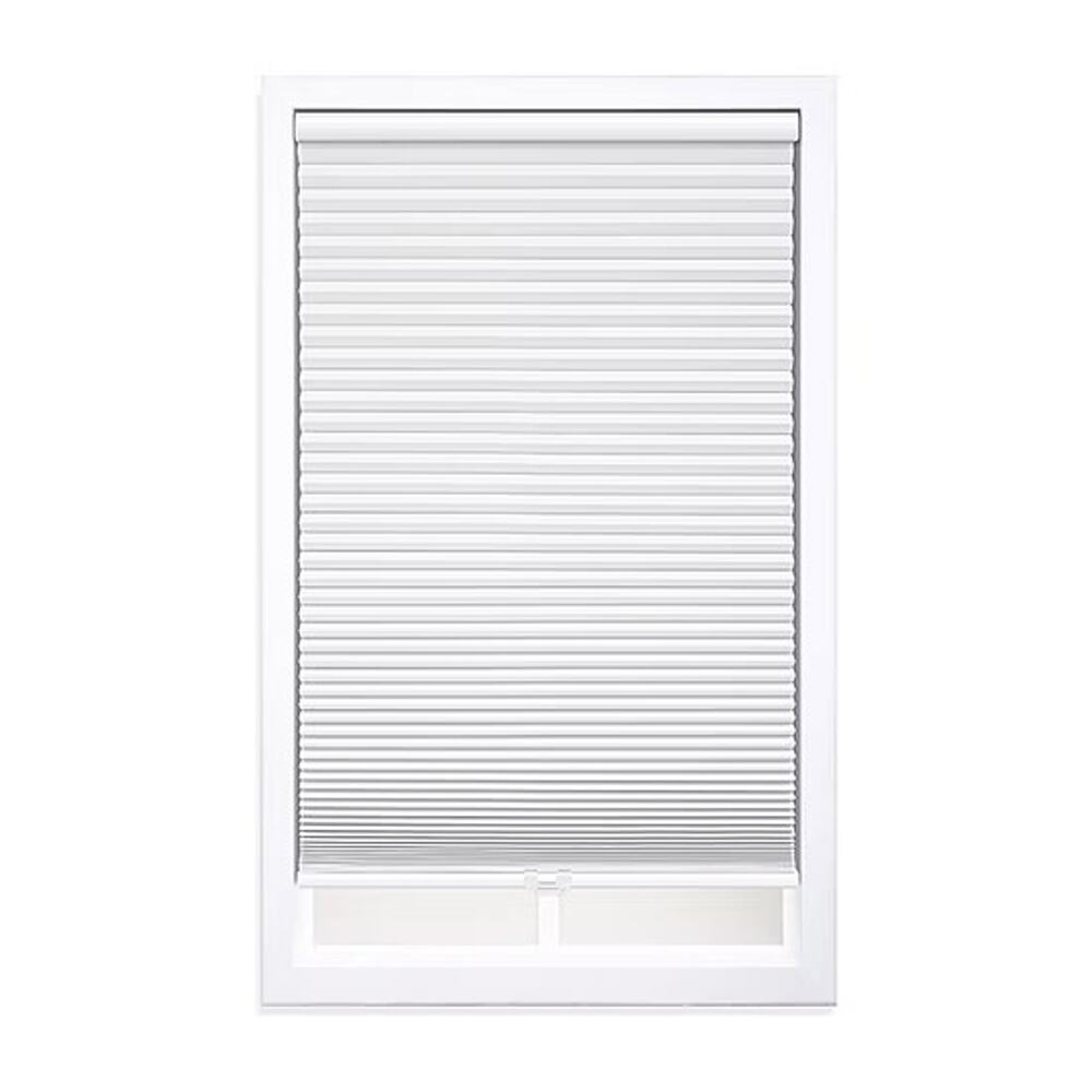 33.5x48 JCPenney Cut to Width Cordless Blackout Cellular Shade White